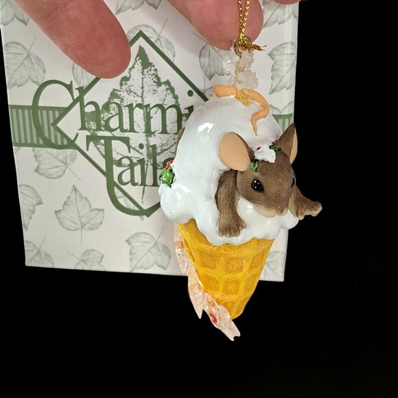 Charming Tails by Fitz and Floyd Snow Cone 2002 Limited Edition 86/121 Box - Picture 5 of 7